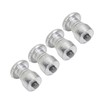 100 Pcs Tire Stud Screw Silver for Car Truck Bike