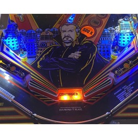 Bally Doctor Who pinball Flipper Bat Topper MODs for Bally's Doctor Who (Set of 2)