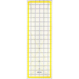 Breman Precision Quilting Ruler - 6x18 Inch Clear Acrylic Ruler for Cutting Fabric - Clear Sewing Rulers and Guides for Fabric and Other Materials - Quilting Rulers