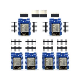 diymore 6PCS ESP8266 ESP-12F D1 Mini Module 4MByte WiFi Internet Development Board