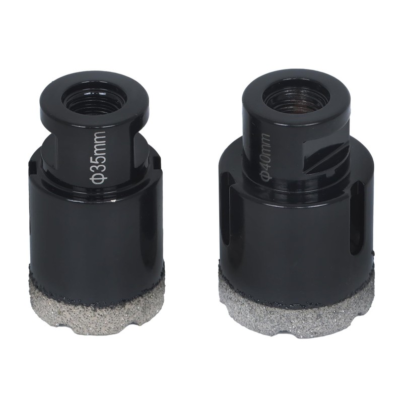 Timunr 9pcs Diamond Core Drill Bits Set Ceramic Tile Marble