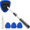 YAKATOTUO Windshield Cleaning Tool, 23-inch Extendable Handle Car Window Cleaner