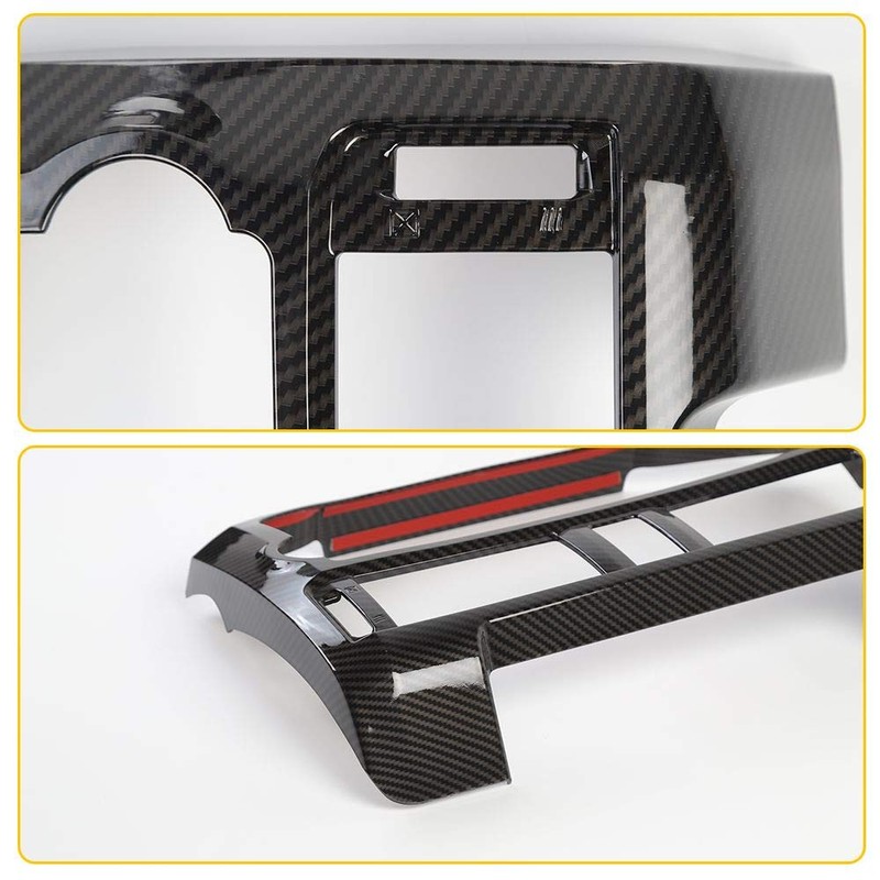 Voodonala for 4runner Central Console Navigation Frame Trim for Toyota