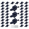 LPET 250PCS Hidden Fasteners Deck Fastener Clip Universal Nylon Clips