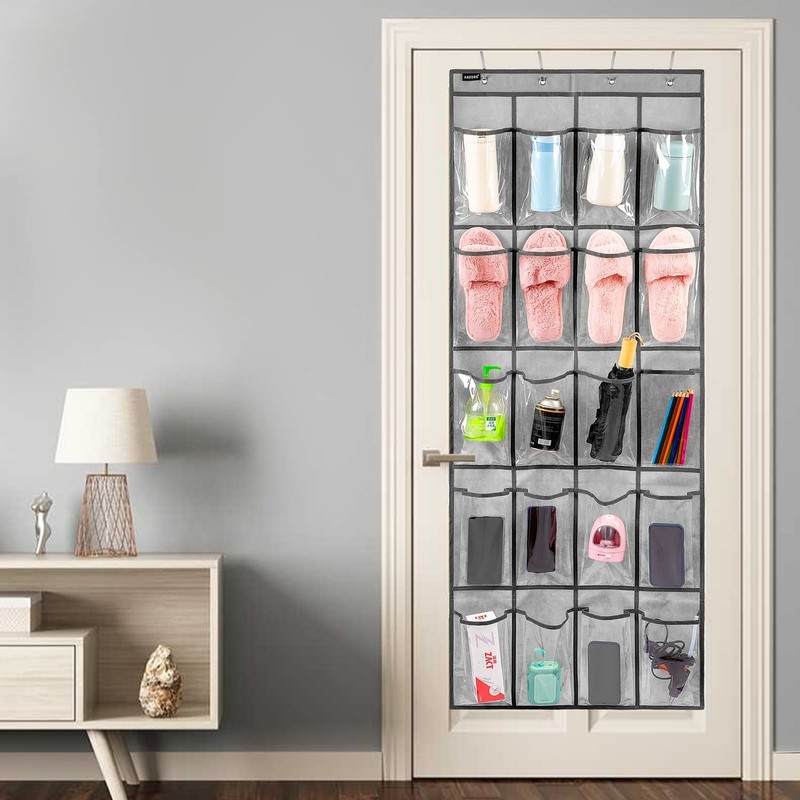 ANZORG Over Door Hanging Water Bottle Holder Cup Organizer for