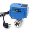 U.S. Solid 1/2 Inch Motorised Ball Valve with Plug 230