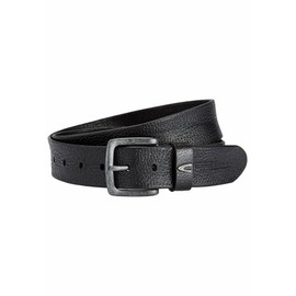 camel active Men's Leather Belt, black