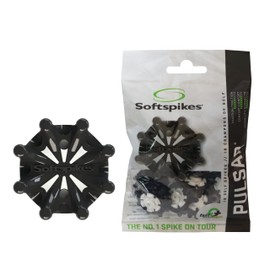 SOFTSPIKES Ft 3.0 Nero, Tacchetti da Golf Pulsar Uomo, Clamshell
