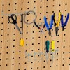 JOUTYFOR 9 Pcs Pegboard Screwdriver Holders Organizer Pegboard Plier Holders