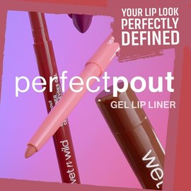 WET N WILD Perfect Pout Gel Lip Liner - Lay Down the Mauves (New!)