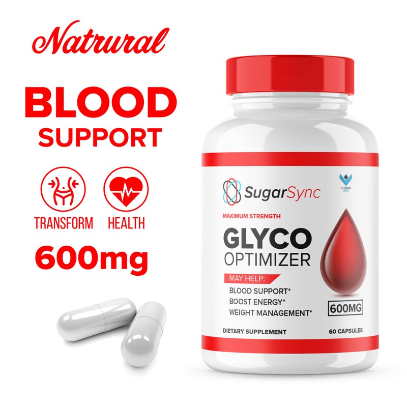 (2 Pack) Sugar Sync Capsules, SugarSync Glyco Optimizer Supplement Pills,