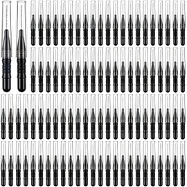 Mythya 100 Piezas Cepillos de Pestañas con Tapa Cepillo de Laminación de Cejas Spoolies para Cepillo de Cejas y Pestañas Rellenador y Elevador de Pestañas y Herramientas de Tinte para Cejas Peine