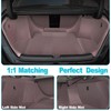 Cargo Mat & Backrest Mat Compatible with Honda Civic Sedan