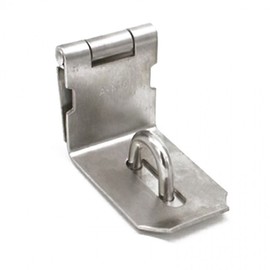 90-Degree Stainless Steel Corner Latch for Padlocks M12585 2ea
