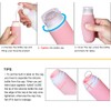 Fullplus Portable Silicone Squeezable Bottles Refillable Cosmetic Gym Containers Travel