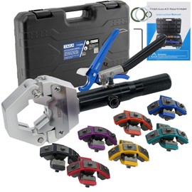 IBOSAD Hydraulic Hose Crimper Hydra-Krimp 71500 Manual A/C Hose Crimper Kit Air Conditioning Repaire Handheld Hydraulic Hose Crimping Tools