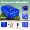 LANUEVA 158 Gal/600L Portable Water Storage Bladder, 1000D PVC Foldable