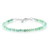 Green Emerald Bracelets Gifts For Women, Mom Natural Gemstone Beads