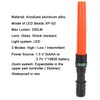 UltraFire 11-Inch Signal Traffic Wand LED Flashlight with Strobe Mode,
