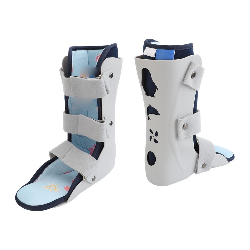 Kids Ankle Brace Comfortable Breathable Adjustable Child Walking Boot for