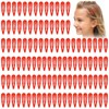 LOPHE Hair Clips, 110Pcs 2 Inch Metal Snap Clips, Kids