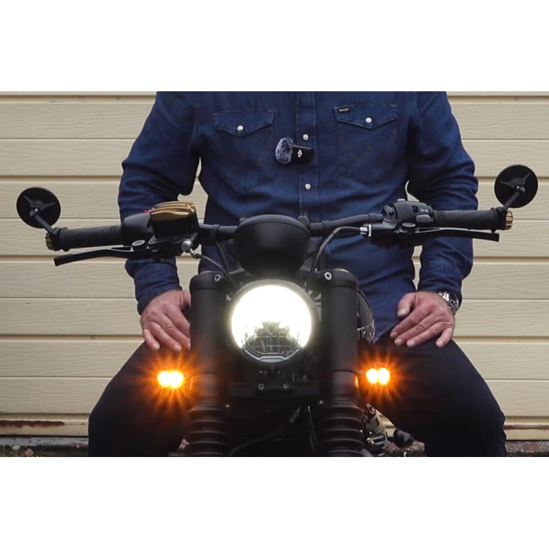 Motone MFX001 LED Turn Signal ICON 2 Pieces M8 General