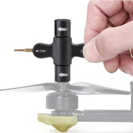 Willoghsa M3 M5 Wrench Nut 1.5 2.0 mm Hex Screwdriver Quick Release Propeller Motor Support Tool for RC Quadcopter FPV Drone Parts