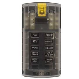 Boat Fuse Block 5026 | 12 Circuit ST Box w/Cover
