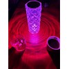HypiBear Remote &Touch Control Crystal Table Lamp 3 White and