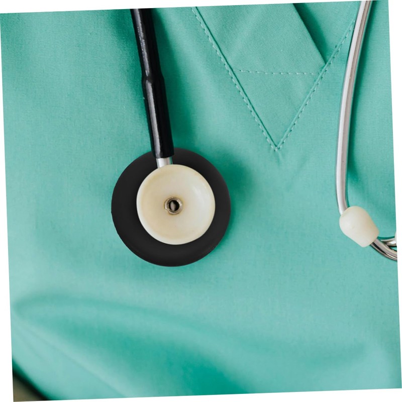 NOLITOY 5pcs Soft Stethoscope Protective Covers for Reusable Stethoscope Sleeves