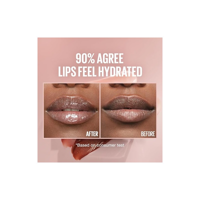 Maybelline Lifter Gloss Lip Gloss Makeup With Hyaluronic Acid, Hydrating,