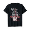 Spookscene Ghos-Tea Spooky Boba Emo Goth Alt Red T-Shirt