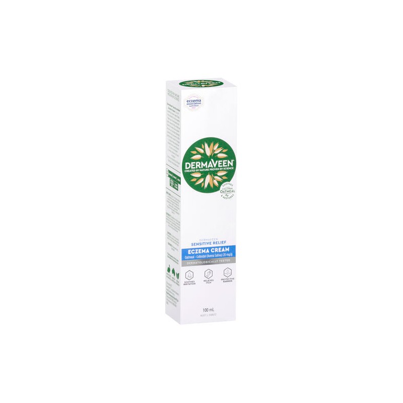DermaVeen Sensitive Relief Eczema Cream 100mL