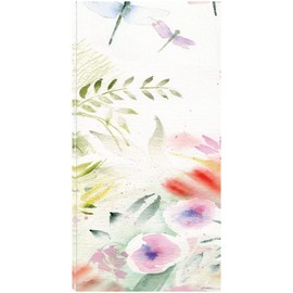 Fine Art Canvas Flight of the Dragonfly #1 Canvas Wall Decor by Artist Sheila Golden for Living Room, Bedroom, Bathroom, Kitchen, Office, Bar, Dining & Guest Room - Ready to Hang - 21 in x 40 in