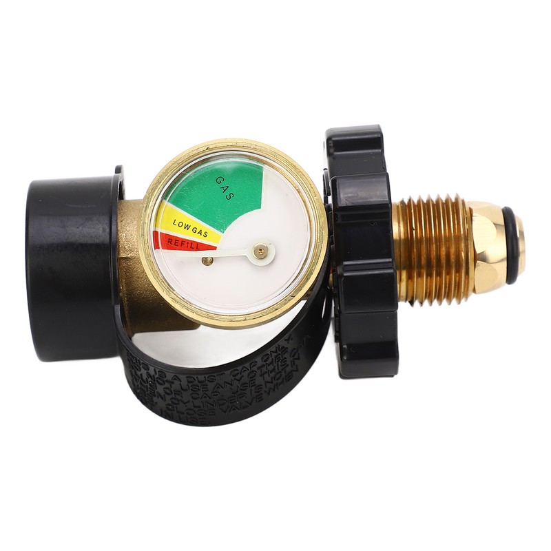Gas Tank Pressure Gauge QCC Type 1 Converts 5‑100lb Gas