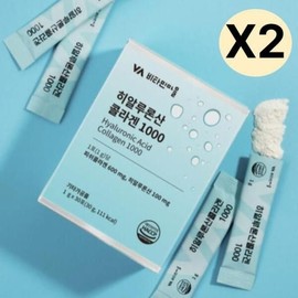 Vitamin Village [Seller Herb Food] Vitamin Village Hyaluronic Acid Collagen 1000 Powder 30 Packets / [셀러허브 식품] 비타민마을 히알루론산 콜라겐 1000 분말 30포 X2개