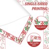 Generic AnyDesign 60Pcs Christmas Stationery Letterhead Paper Single-Sided Print Xmas