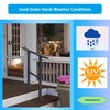 PICESA 1 Step Handrail for Outdoor Steps, Premium Aluminum Alloy