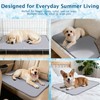 BVAGSS Dog Cooling Mat, Waterproof Foldable Cooling Pad for Dogs