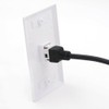 VCE 2-Pack HDMI Keystone Jack, Female to Female HDMI Pigtail