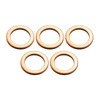 Active 20998005 Crushed Washers, Copper [Inner Diameter 0.4 inch (10