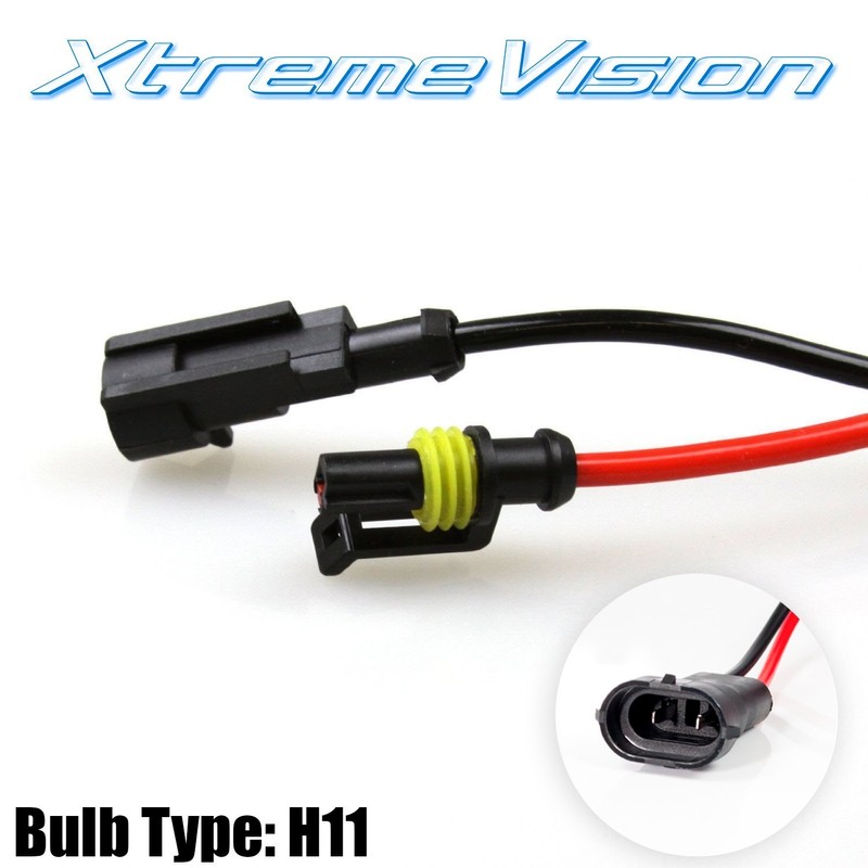 XtremeVision HID Xenon Replacement Bulbs - H11 3000K - Golden
