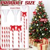 2 Pcs 40 inch Plastic Christmas Tree Watering Funnel Red