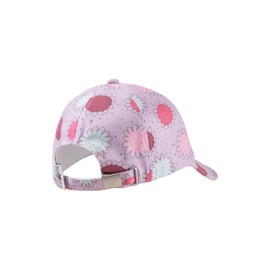 Sterntaler Baseball Cap Flowers - Baseball Cap Girls with UV 50+ - Peaked Cap for Babies with Floral Print Made of Flame Yarn - Jersey - Baseball Cap for Babies with Metal Clasp for Size Adjustment,