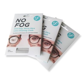 SO SO No Fog Microfibre Cleaning Cloth C Glasses Cleaner and Lens Cleaner with Anti-Fog Properties. A Reusable High Performance Glasses Cloth for Spectacles, Screens & More (3 Pack)