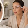 LED Eyebrow Tweezer for Precise Grooming – Portable Steel Hair