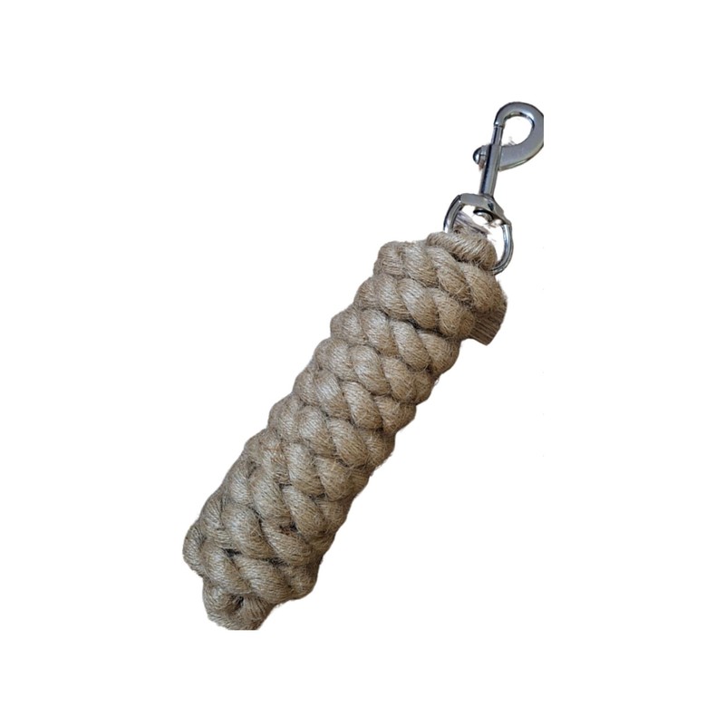 Ruggles Jute Lead Rope for horse, pony, donkey, livestock -