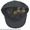 Failsworth Millinery Dalston Wool Flat Cap in Grey, Size: Large