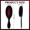 Paddle Hair Extension Brush, Anti-Static Massage for Hair Extensions and