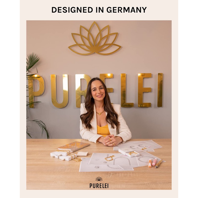 Purelei® Malihini earrings, Gold Plated, Rose-Gold